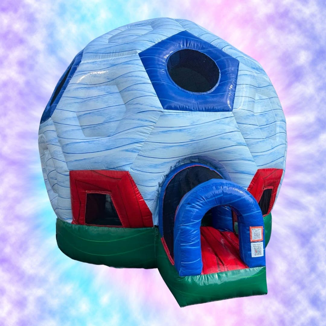 Sphere dome bounce house rental